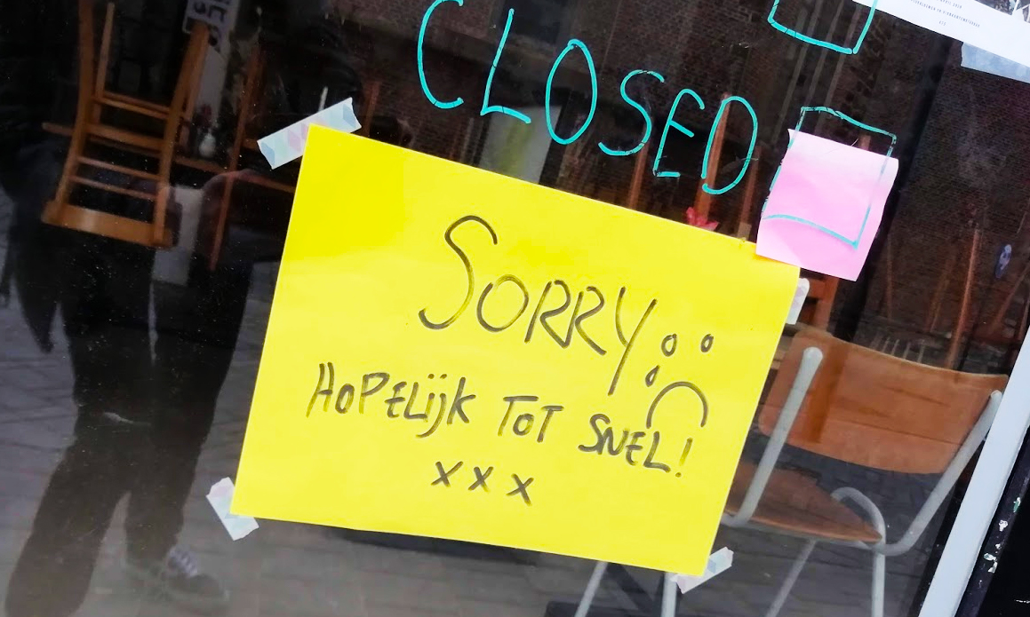 Winkels dicht, maar we houden contact! | Geel Centrum